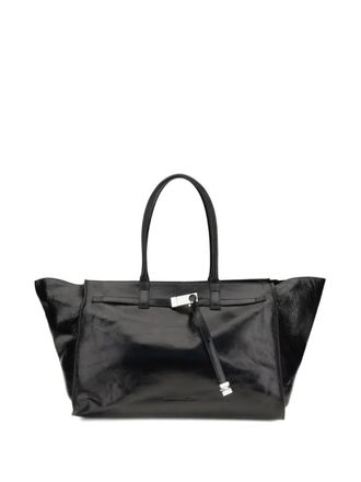 Benedetta Bruzziches Mame Weekend top handle shoulder bag - women - CALFSKIN - One Size - Black