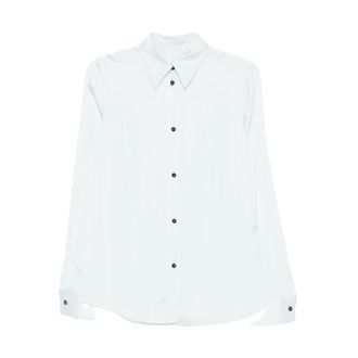 Jil Sander Shirts, female, Blue, Size: 2XS Long-sleeve Shirt