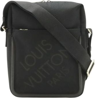 Louis Vuitton Pre-owned Damier Geant Schoudertas - Dames - Vintage Schoudertas - Zwart - ONE Size - Leer - Vintage