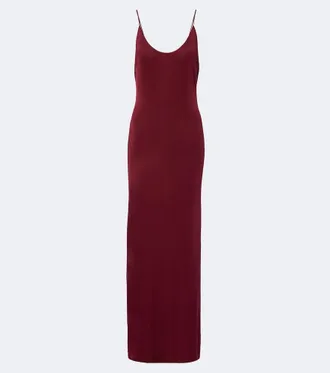 Saint Laurent Jersey maxi dress
