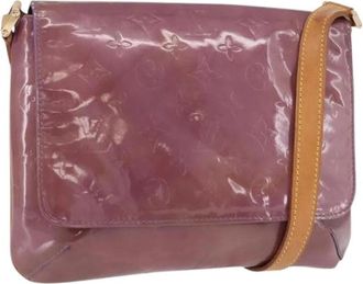 Louis Vuitton Pre-owned Vintage Schoudertas - Dames - Vintage Schoudertas - Paars - ONE Size - Leer - Vintage