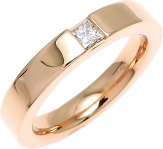 Harry Winston Pink Pink Gold (18K) Band Ring (Pre-Owned)