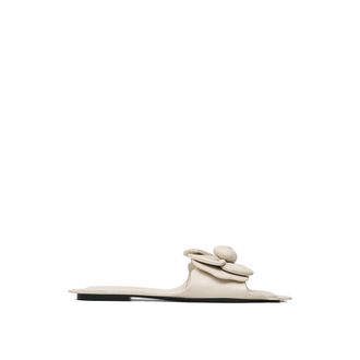 Marc Jacobs The Daisy Sandal - Dames - Sandalen - Beige - 39 EU - Leer - Schoenen