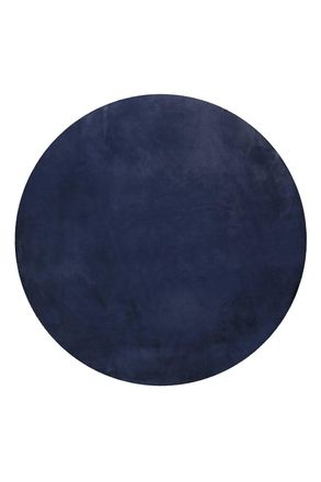 Esprit Alfombra efecto piel de conejo azul para salón, dormitorio 200 rd