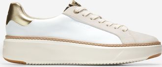 Cole Haan Womens GrandPr&oslash; Topspin Sneakers - White Size 10.5