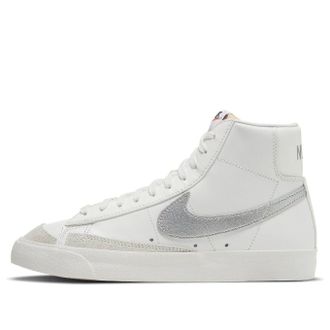 Nike (WMNS) Nike Blazer Mid 77 White Silver Metallic CZ1055-112