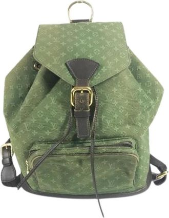 Louis Vuitton Pre-owned Monogram Mini Backpack - unisex - Vintage Rugzakken - Groen - ONE Size - Vintage