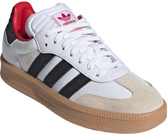adidas Gender Inclusive Samba XLG Sneaker in White/Black/Gum 3 at Nordstrom, Size 12.5