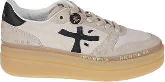 Premiata Micol Calf Leather Low-Top Sneakers