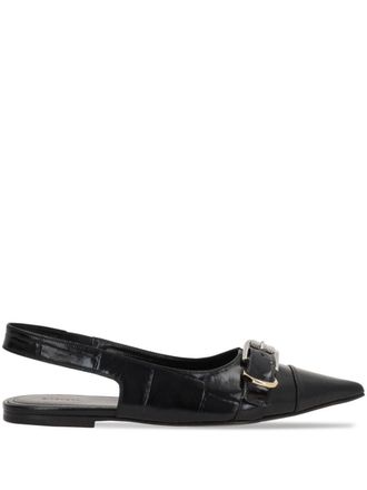 Givenchy Voyou Leather Slingback Ballets-Donna