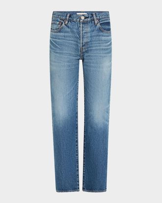 Moussy Vintage Sunset Straight Ankle Jeans