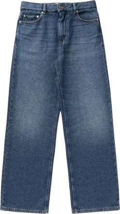 Ganni Izey Heavy Denim Jeans - Dames - Loose Fit Jeans - Blauw - W27 - Denim - Jeans