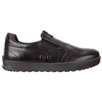 Ecco Ecco Byway 501554 Leather Mens Slip On Trainers - Black - Size:UK 10.5-11