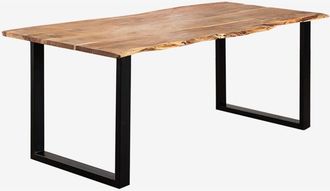 Sklum Sklum - Tavolo da pranzo rettangolare in legno di acacia Sami