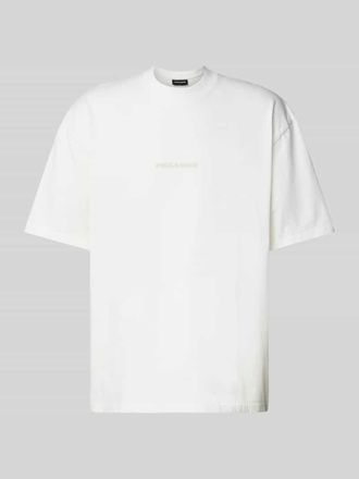 Pegador Oversized T-Shirt mit Label-Print Modell COLNE in Offwhite, Gr&ouml;&szlig;e S