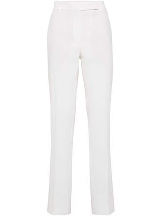 Brunello Cucinelli Pantaloni dritti sartoriali - Bianco