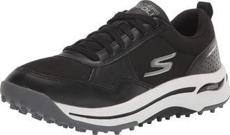 Skechers Mens LINE UP Golf Shoe, Black, 7.5 UK
