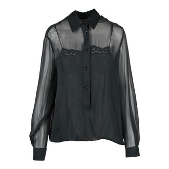 Semicouture Donna, Camicette, Nero, M, new