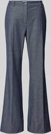 Jake*s Hose in eleganter Denim-Optik in Dunkelblau, Gr&ouml;&szlig;e 32