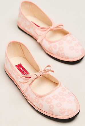 Vibi Venezia Brigitte Bow-Tie Mary Jane Flats