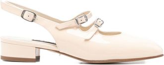 Carel Womens Peche Buckle-Strap Flat Pumps