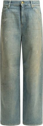 Golden Goose Melody Boyfriend jeans met wijde pijpen