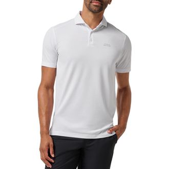 Travis Mathew The Heater Solid Short Sleeve Performance Polo in White at Nordstrom, Size Xx-Large