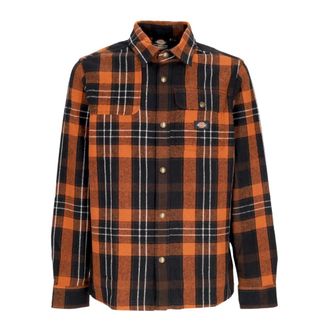 Dickies Long Sleeve Flannel Shirt - Heren - Casual Overhemden - Veelkleurig - XL - Katoen - Overhemden