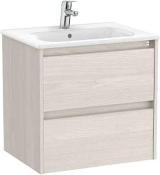 Roca Mueble 600mm Tenet 2 Cajones Con Lavabo Nordic Ash.-roca: Dise&ntilde;o, Innovaci&oacute;n Y Calidad