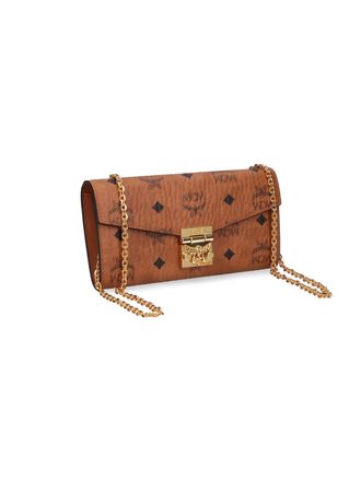 MCM Womens Wallets Brown Polyurethane