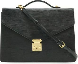 Louis Vuitton Pre-owned Epi Business Briefcase - - Pre-owned - Donna - Nero - ONE SIZE