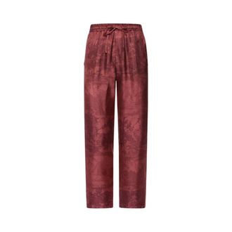 Pierre-Louis Mascia Straight Trousers, female, Red, Size: XS Aloegum Trousers