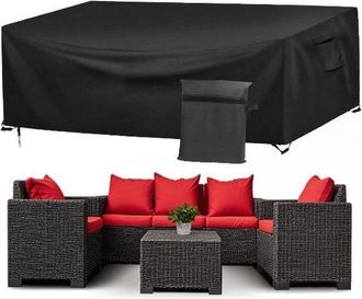 OEM Funda De Sof&aacute; Impermeable Y Resistente Al Viento Para Exteriores, Ideal Para Sof&aacute; De Patio, Banco De Jard&iacute;n Y Muebles De Exterior (tela Oxford 210d, 2