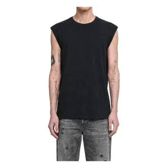 James Perse Tops, Heren, Zwart, M, Katoen, LA Muscle Tank