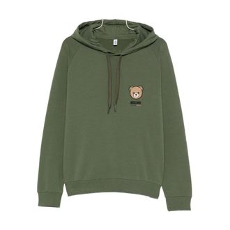 Moschino Hombre, Sudaderas, Verde, Talla: XL