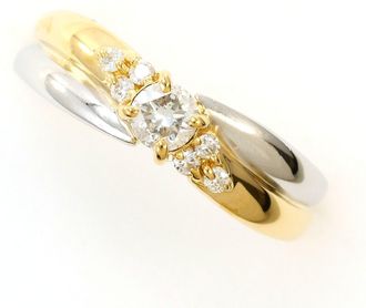 C&A Unbranded Platinum yellow gold yellow gold (18K) Platinum 900 Band Ring (Pre-Owned)