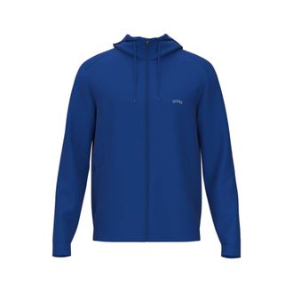 HUGO BOSS Hugo, Zip-throughs, male, Blue, Size: XL Felpa