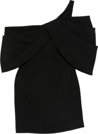 Solace London Thelma Mini Jurk - Dames - Feestkleedjes - Zwart - S - Polyester - Kleedjes