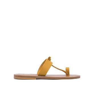 K.Jacques K.jacques, Schoenen, Dames, Geel, 38 EU, Leer, Ganges Sandal