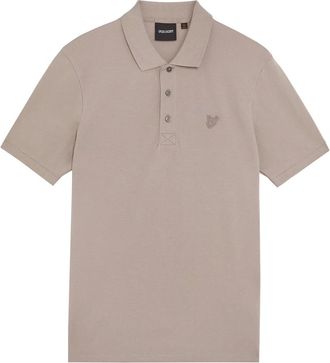Lyle & Scott Tops, Heren, Beige, M, SS Polo Shirts Superfine Polo Shirt