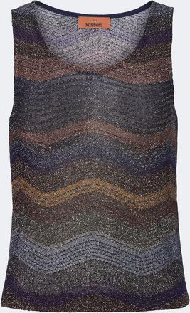 Missoni Top Wave de lam&eacute;