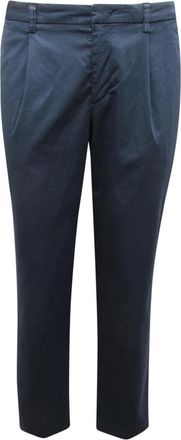 Entre Amis TK America Con Pinces Corto Broeken - Heren - Vrijetijds broeken - Blauw - W30 - Broeken