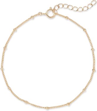 MAX + STONE 14k Yellow Gold Beaded Bracelet