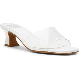 Dolce Vita Brendah Slide Sandal in Translucent at Nordstrom Rack, Size 6.5