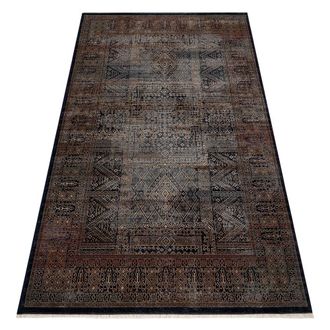 RugsX RugsX Wool Keshan Rug in Gold | Size: 80 cm x 145 cm