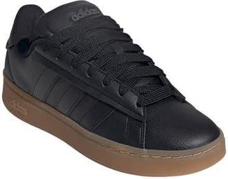 adidas Grand Court Alpha 00 Sneaker in Core Black/Core Black/Gum10 at Nordstrom Rack, Size 12.5