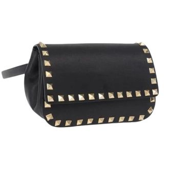 Valentino Pre-owned Vintage Heuptas - Dames - Pre-owned - Zwart - Maat: ONE Size Leer