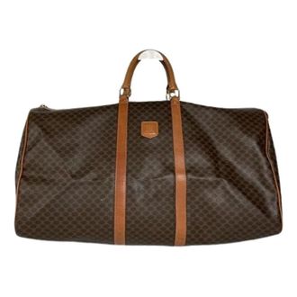 Celine Pre-owned Weekend Bags, female, Brown, Size: ONE SIZE Pre-owned Vintage Weekend Bag