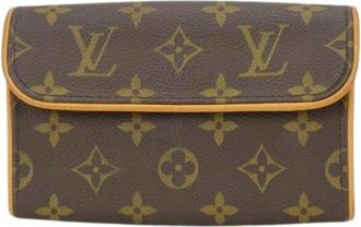 Louis Vuitton Pre-owned Belt Bags, female, Brown, Size: ONE SIZE Pre-owned Canvas Belt Bag
