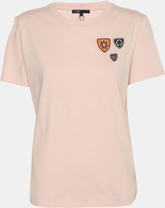 Maje Pink Jersey Top